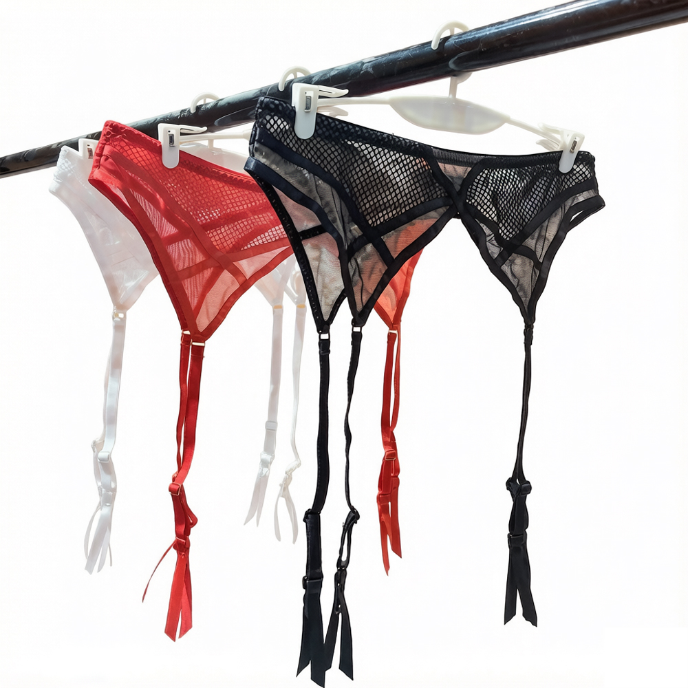 Sexy Women's Fishnet Garter Be - Garter Belt Set ulasan dan harga