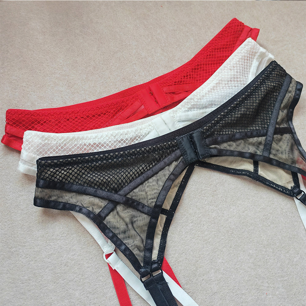 Sexy Women's Fishnet Garter Be - Garter Belt Set ulasan dan harga