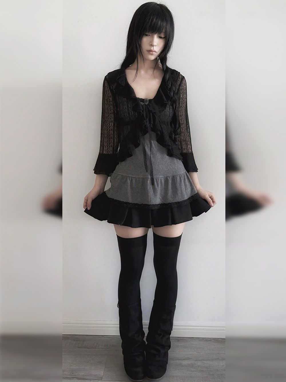 Subculture Lace 3 Piece Set Wo - Cami Top Lace ulasan dan harga