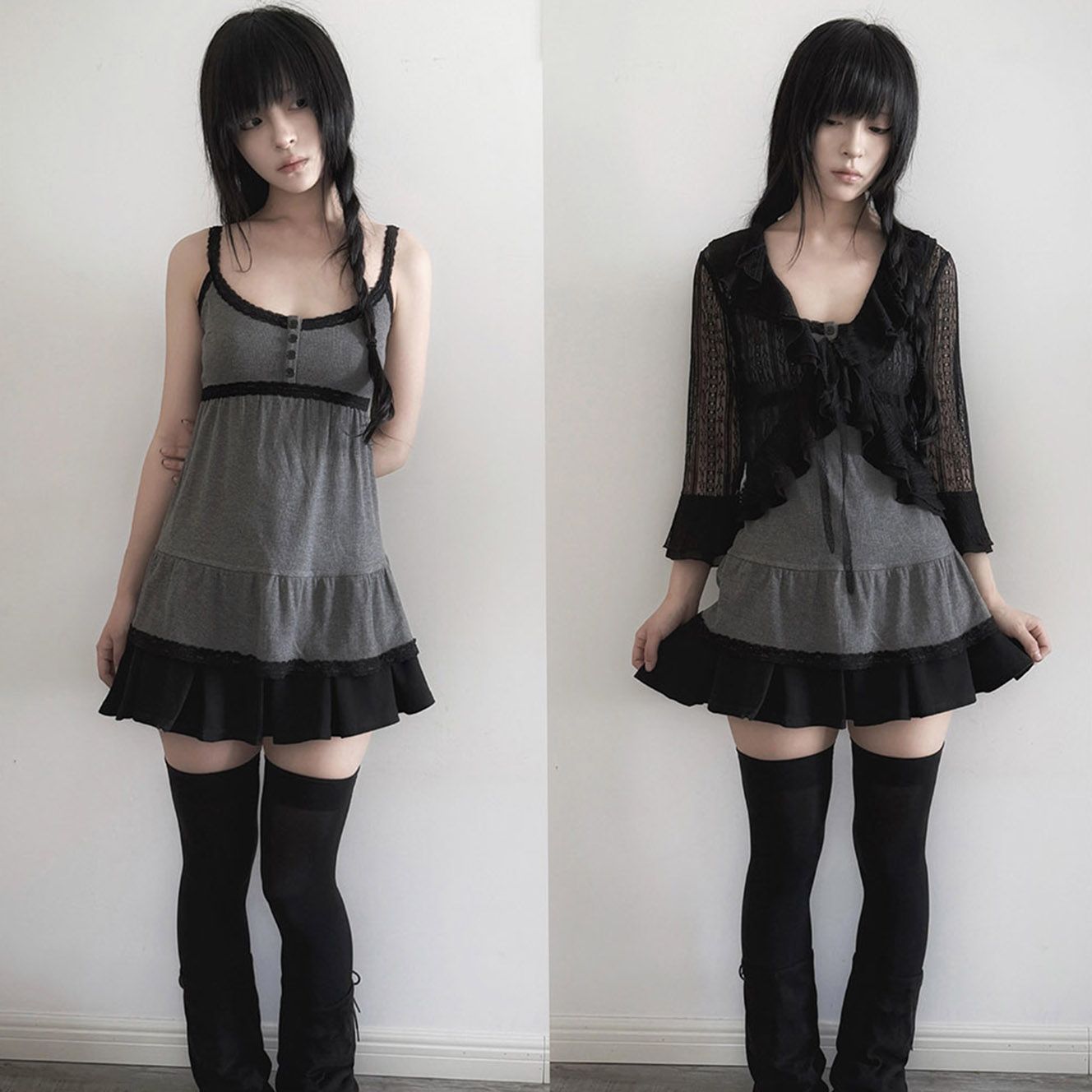 Subculture Lace 3 Piece Set Wo - Cami Top Lace ulasan dan harga