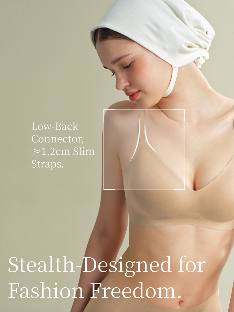 SUJIIN Women's Wireless Push U - Bralette Wireless Soft ulasan dan harga