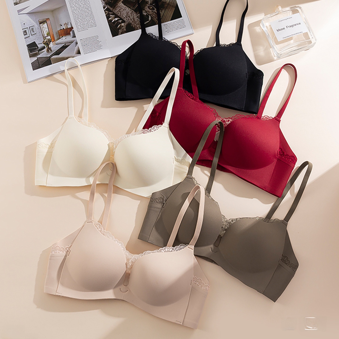 Pure KUCLUT Lace Palm Cup Smal - Seamless Underwear Women ulasan dan harga