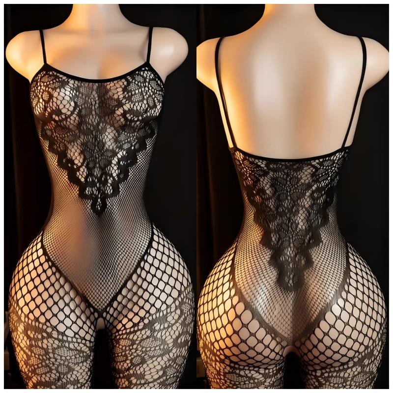 Sexy Lingerie Set for Women Er - Bodystocking Fishnet ulasan dan harga