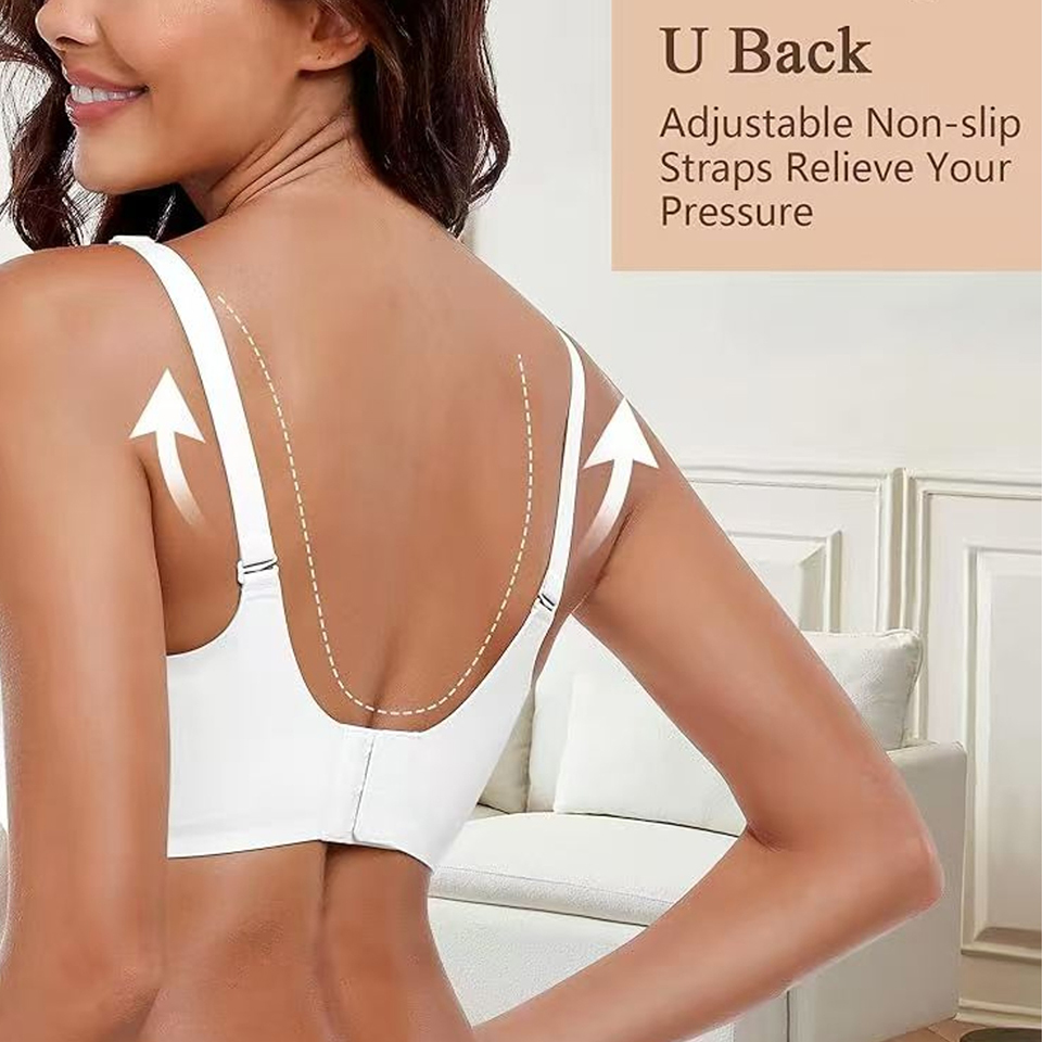 Seamless Wireless Supportive B - Bralette Wireless Soft ulasan dan harga