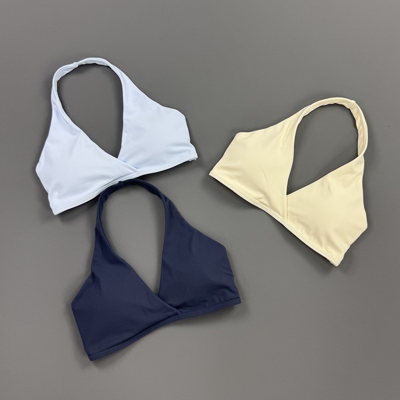 Gym Top Women Halter Neck Spor - Sports Bra High Impact ulasan dan harga