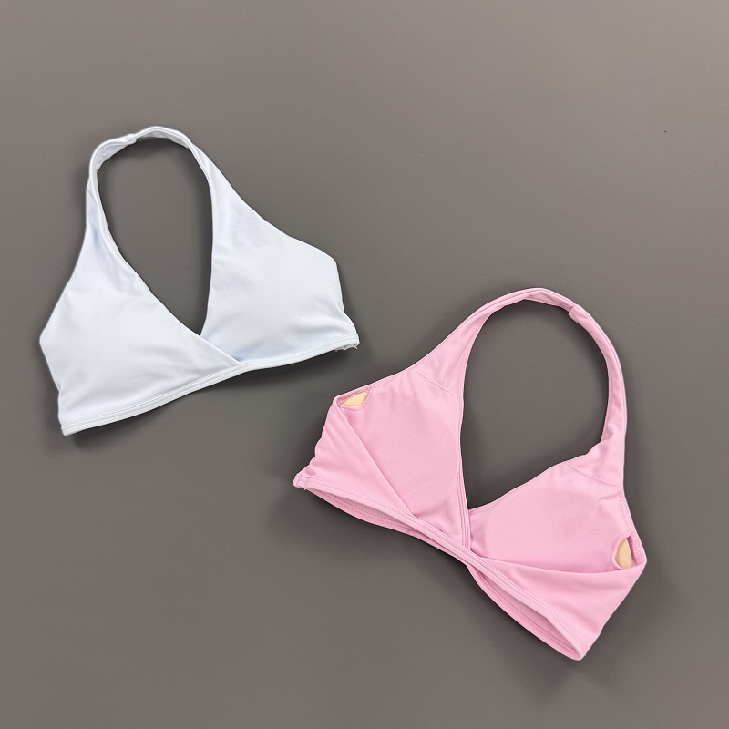 Gym Top Women Halter Neck Spor - Sports Bra High Impact ulasan dan harga